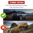 Expanded Fender Flares for 2021-2024 Ford Bronco Enhancements