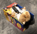 Groovy Hamster Drummer Toy - Vintage Gemmy Birthday Edition