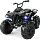 24V 4WD Dual-Seater ATV for Older Kids, Robust 4-Wheel Ride-On with Sounds in Blue