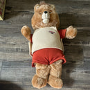 1985 Teddy Ruxpin Animated Talking Bear by Worlds of Wonder with Box and Cassette Manuals