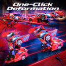 Transforming Spider RC Robot Car, 2.4GHz Remote-Controlled Toy for Kids, Red