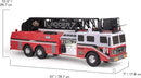 Titanic Fire Truck Toy with Realistic Lights and Siren - 29" Jumbo Size