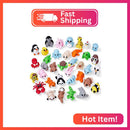 Aousin 36-Piece Set of Cute Articulated Mini 3D Printed Animal Figurines