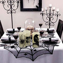 Battery-Operated Halloween Skull Flameless Candles with 6-Hour Timer - Set of 3