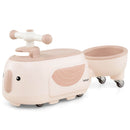 Dual-Function Ride-On Toy Car for Toddlers with Removable Trailer