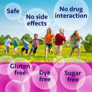 Raspberry Flavor Natural Oral Liquid for Gas and Colic Relief in Children