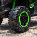 Kids Electric Quad Bike with Music for Ages 3-5 - Green