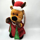 Animated Joyful Reindeer Choir - Christmas Gospel Celebration
