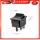 Set of 2 Foot Pedal Switches with 6 Pins for Ride-On Toy Cars - Compatible with 6V, 12V, and 24V