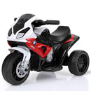 BMW Licensed 6V Electric Kids Ride-On Motorcycle with Music and Lights - Red, 3 Wheels