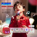 Compact Karaoke Toy for Kids: Fun Birthday Present for Ages 4-6 in Red