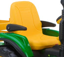 Peg Perego John Deere Ground Force 12 Volt Extra-Large Ride-On Tractor with Trailer