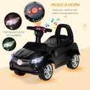 Interactive Ride-On Car for Kids with Horn, Music, and Lights