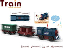 Motorized Battery-Powered Train Set for Wooden Tracks, 3-Piece Toy for Ages 3+
