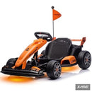 24V Licensed McLaren Kids Go Kart with Drift Feature and LED Lights