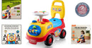Chic Musical Ride-On Vehicle for Toddlers 19+ with Hidden Storage Compartment