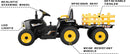 12V Electric Tractor for Kids with Trailer - Ride-On Toy for Toddlers