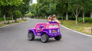 Disney Princess Pink 12V Remote Control SUV for Kids - 2-Seater Ride-On