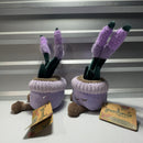 Russ Greenhouse Lilac Plush Set of 2