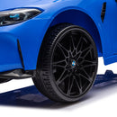 BMW M4 12V Kids Electric Ride-On Car with 2.4G Remote Control and 3 Speed LED Lights