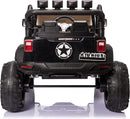24V Electric Kids Ride-On Jeep Truck 400W 2-Seater with LED Lights and Music