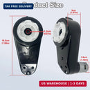 Pair of 550 Gearbox Motors with 12V 12000RPM for Ride-On Vehicle