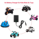6 Volt Black Battery Charger for Children's Ride-On Cars