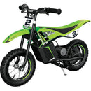 Razor 12.5" Electric Green Kids Dirt Bike SX125 with 12V 100W Power and 8mph Speed