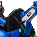 24V Electric Ride-On Tractor Toy for Kids with Versatile 4-in-1 Attachments