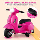 Vespa-Inspired 6V Battery-Powered Kids Motorcycle by INFANS