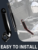 Harley Davidson 304 Stainless Steel Shifter Lever Shaft Kit