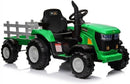12V Electric Tractor Ride-On Toy for Kids with Dual Motors - Toddler Farm Quad Vehicle