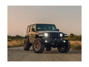 RockTrix RT105 17-Inch Wheel for Jeep Wrangler JK JL 17x9 5x5 Fitment