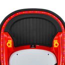 360° Spinning Red Bumper Car for Kids with Remote Control - 12V Ride-On Vehicle