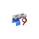 Power Hobby FSBLUE Aluminum Cooling Fan for Slash 4WD - Blue Edition