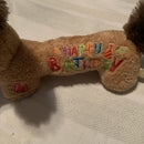 Birthday Celebration Dog Plush Toy - Animated with Barks, Songs, Flapping Ears, and Illuminated Candles, 16"