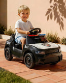 Dodge Police Electric Ride-On Car for Toddlers 1-3 with Lights and Horn