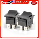 Set of 2 Foot Pedal Switches with 6 Pins for Ride-On Toy Cars - Compatible with 6V, 12V, and 24V