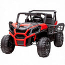Red Dual Seat 24V Kids Electric Vehicle with Remote Control & LED Illumination