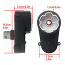 Black Steering Wheel for 12V and 24V, 1.3cm/0.5in, 1.0cm/0.4in, 1.2cm/0.48in