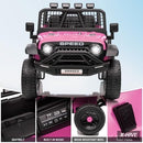 Electric Ride-On Car for Kids Ages 3+, Remote-Controlled Toy Vehicle