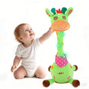 Interactive Singing Cactus Toy with LED Lights and 10 Songs by MIAODAM