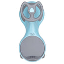 Babyjoy Blue Wiggle Car with Flashing Wheels for Kids and Toddlers