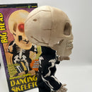 Retro Gemmy 17" Large Head Grooving Skeleton Super Freak *Inspected*