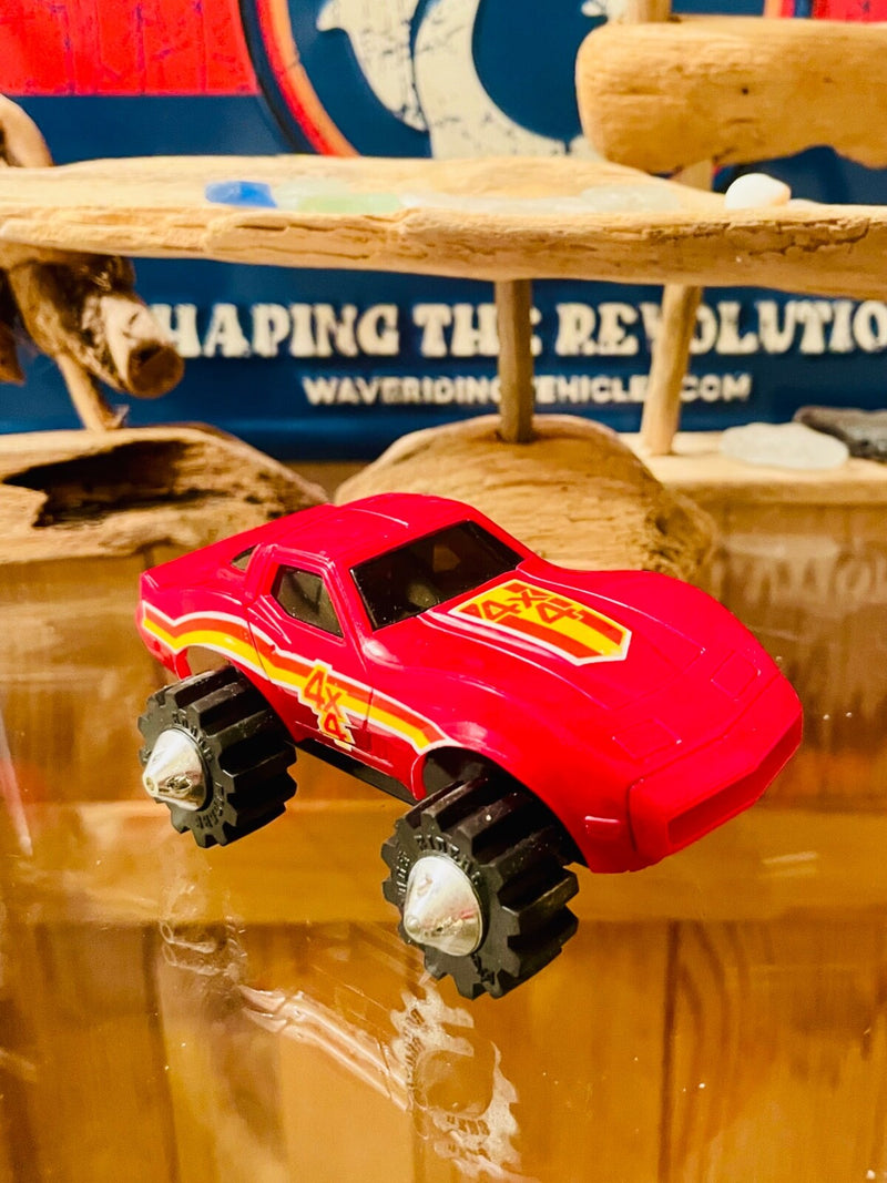 1981 LJN Rough Riders 4x4 Red Corvette Toy Vehicle