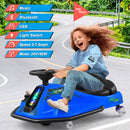 24V Bluetooth Electric Drifting Go Kart for Kids (Blue)