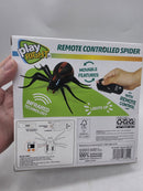 Glow-in-the-Dark Remote Control Black Widow Spider with Movable Features