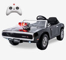 Dodge Charger 12V Electric Ride-On Car for Kids with Remote Control, Suitable for Ages 3+