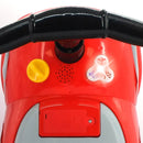 Kiddieland Zoom Ride-On with Lights & Sounds - Red Lightning McQueen