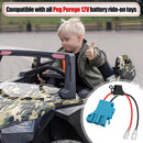 12V 12 AWG Wire Harness Connector for Peg-Perego Riding Toys with 40A Capacity